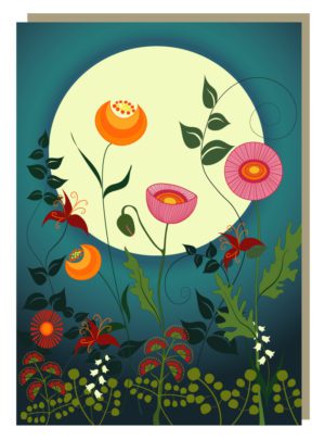 Lunar Floral Garden