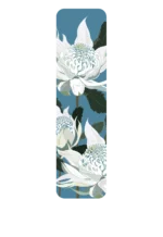White Waratah Eco Bookmark