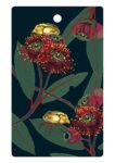 Beetle Blossom Eco Gift Tag with Christmas Beetles and red gum blossoms