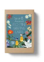 Mini Box Set of 8 small eco greeting cards