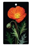 Pretty Poppy Eco Gift Tag