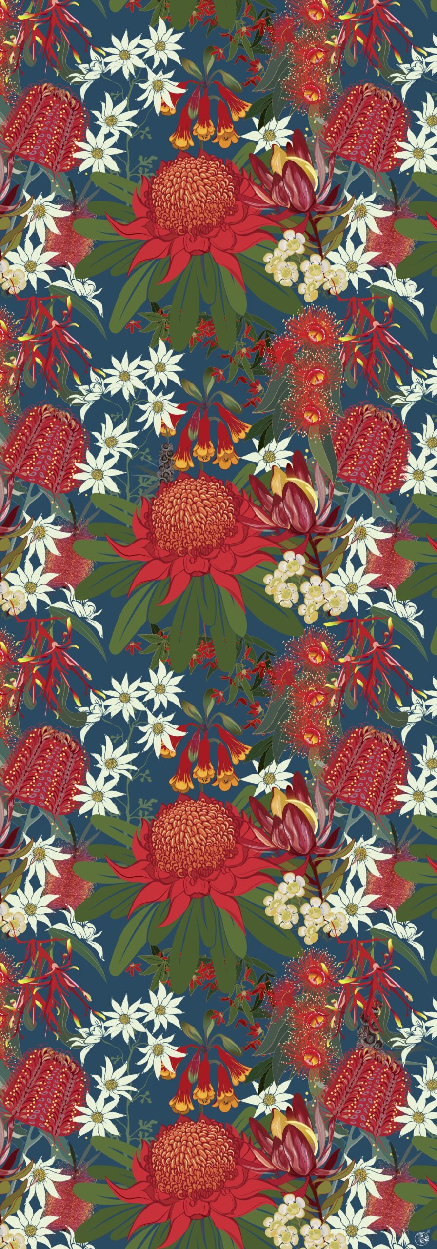 Mistletoe and co modal vegan silk scarf